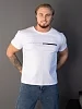 Мужская футболка мод.2164 / Белый №1