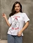 Женская футболка мод.2157 / Белый
