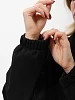 Женский джемпер на молнии Микс / чёрный №21