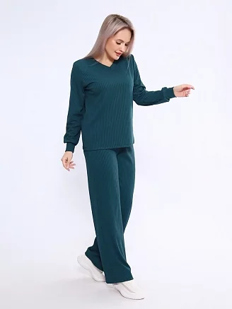 Женский костюм 745 / Изумрудный
