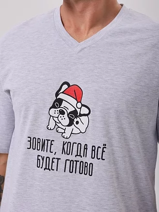 Мужской костюм с брюками Северная сказка-4.2 / кармеланж