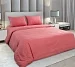 Постельное белье Comfy Satin страйп / Терракотовый №2