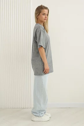 Женская футболка 7515 / серый винтаж
