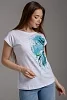 Женская футболка 7030/1 / ментоловый №4