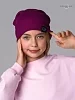 Детская шапочка кашкорсе / слива №1