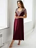 Женская сорочка Ева / Бордо №2