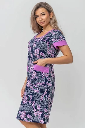 Женский халат 36897 / сирень