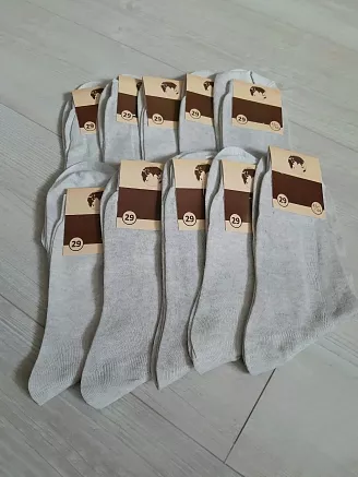 Мужские носки льняные