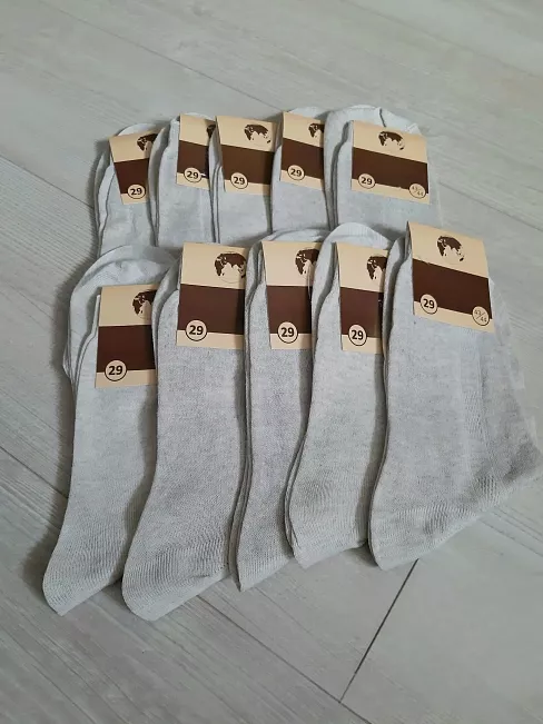 Мужские носки льняные