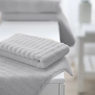 Полотенце махровое "Soft Silver" / 30/50 Благородное серебро