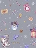 Полотенце кухонное вафельное / Колядки 2