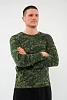 Лонгслив мужской из рибаны / Пиксель №4