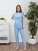 Костюм медицинский женский М-132 Тиси / св.синий
