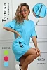 Женская туника 29561 / бирюзовый