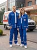 Костюм женский скорая помощь М-103-Y1 Элит-145/Стрейч / василек №7