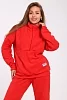 Женский костюм с брюками 35354 / красный №11