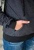 Толстовка подростковая Оскар 2 / индиго №11