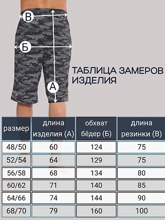 Мужские шорты кулирка / серый хаки