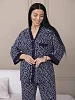 Женский костюм с брюками мод.2270/2 / Синий №3