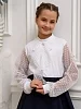 Детская блузка "Олимпия" длинный рукав №10