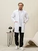 Халат медицинский мужской М-053 Элит-145 / белый №3