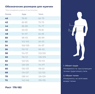 Брюки медицинские мужские М-750 Элит-145 / белый