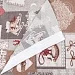 Комплект штор для кухни с подхватом / Лапландия №2