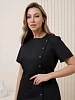 Костюм медицинский женский М-132 Тиси / черный №7