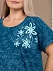 Женское платье мод.2194/3 / Петроль №3