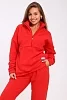 Женский костюм с брюками 35354 / красный №15