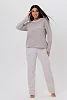 Женский костюм с брюками 1827 / Кофейный