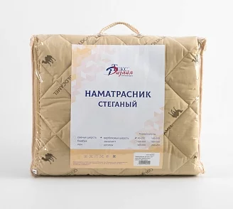 Наматрасник Верблюжья шерсть тик 300 гр.
