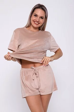 Женский костюм 668 / Бежевый