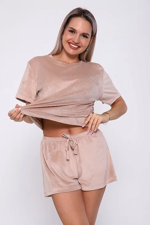 Женский костюм 668 / Бежевый