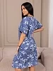 Женское платье мод.2180/3 / Голубой №1