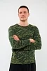 Лонгслив мужской из рибаны / Пиксель №3