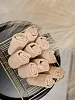 Набор махровых салфеток 10 шт 30x30 / бежевый №6