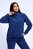 Женский костюм с брюками 35355 / васильковый №6