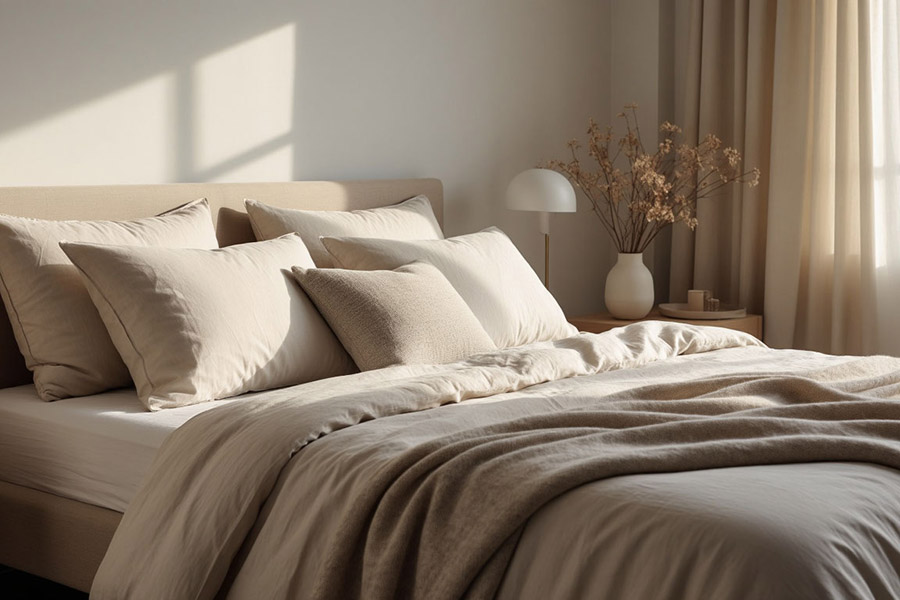 Из каких материалов делают постельное белье