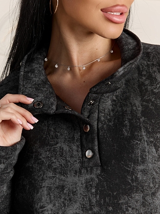 Женский костюм мод.2074 / Черный