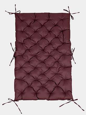 Матрас для садовой мебели арт. МО80 / Бордовый