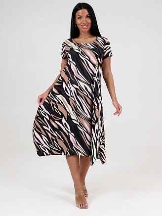 Женское платье Волна ПлК-458 / Парящий лист