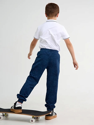 Детские брюки "Конструктор" / Синий винтаж