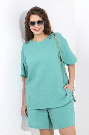 Женские шорты Виола-2 Ш-017 / зелёный