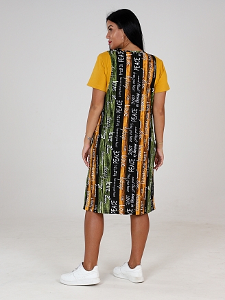 Женское платье Страйк ПлК-52 / Гармония горчица