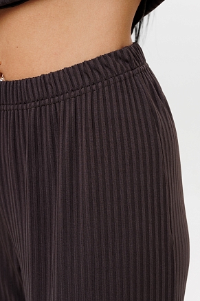 Женская пижама с брюками 2216/3 / Коричневый