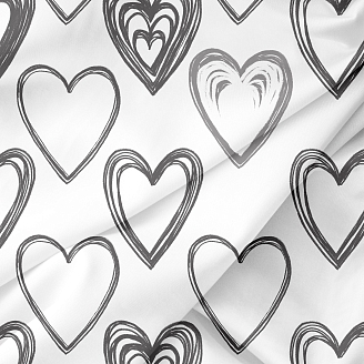 Постельное белье "Волшебная Ночь" ранфорс / Love is