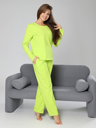 Женская пижама П-147.05 / лайм
