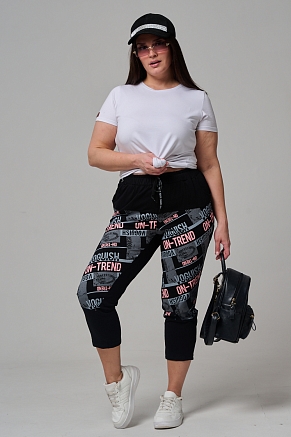 Женские брюки 7496 / черный