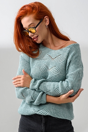 Женский джемпер 84503 / ментол